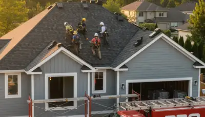Professional roof installation by vinyl siding experts in Dallas, TX
