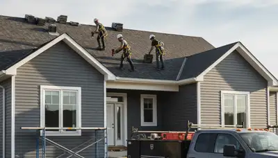 Professional roof and vinyl siding installation by Next Level Exteriors in Dallas, TX