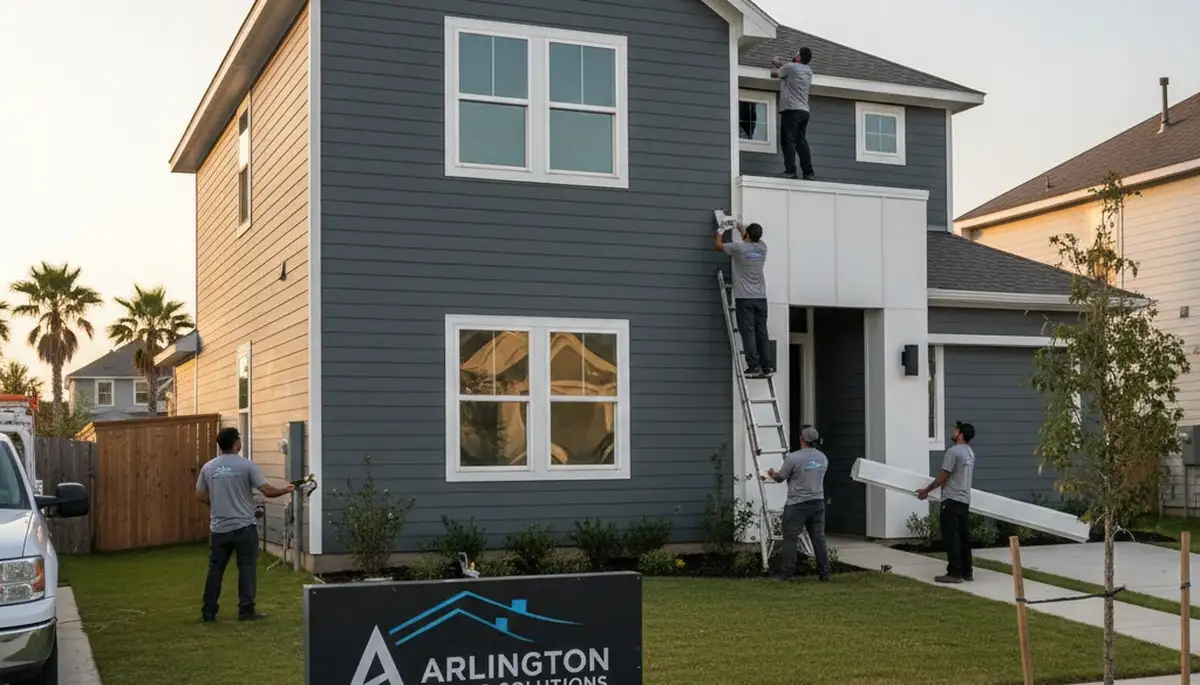 Professional vinyl siding installation by expert contractors in Dallas, TX
