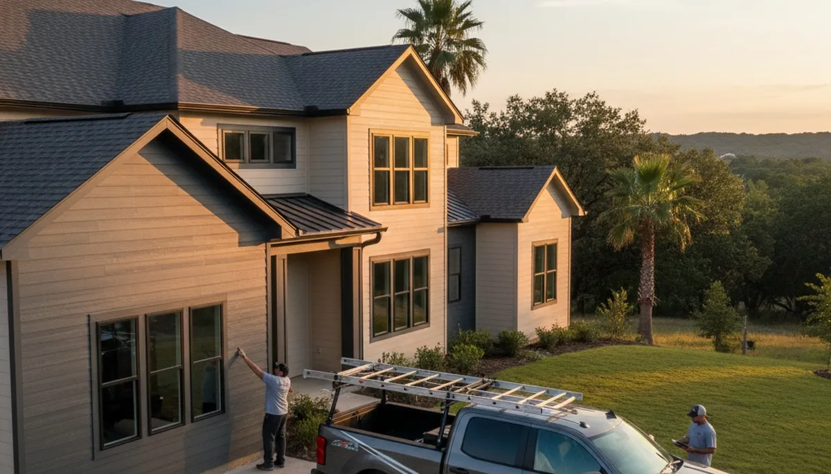Vinyl siding contractor in Dallas, TX providing professional siding installation and replacement services