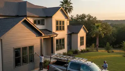Vinyl siding contractor in Dallas, TX providing professional siding installation and replacement services