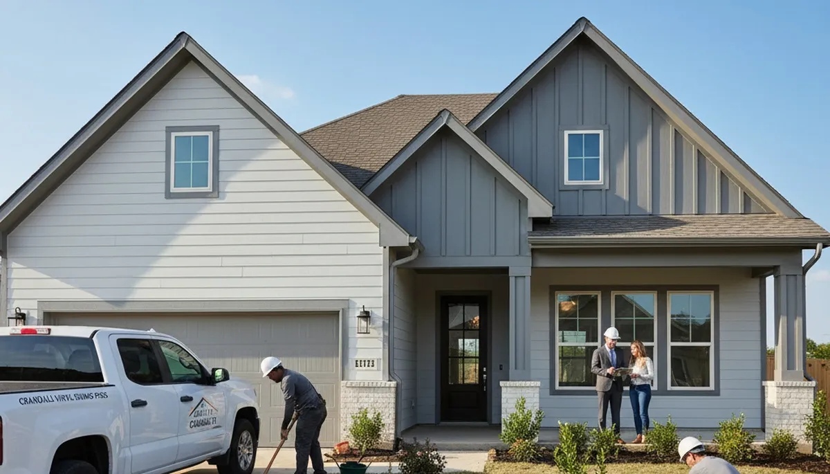 Professional vinyl siding installation by Dallas siding contractors in Dallas, TX
