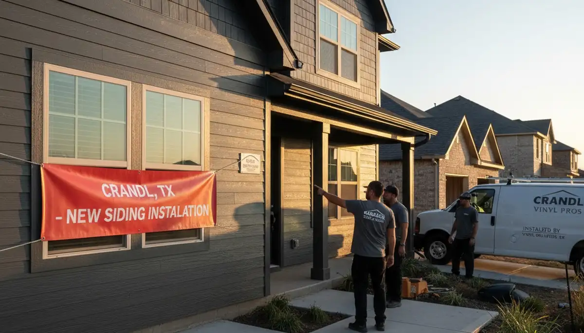 Professional vinyl siding installation by Dallas siding contractors in Dallas, TX