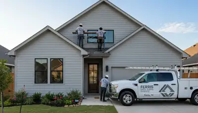 Professional vinyl siding installation by local contractors in Dallas, TX