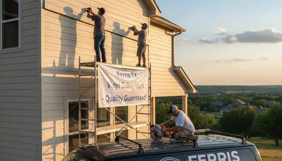 Professional vinyl siding installation by Dallas TX siding contractor