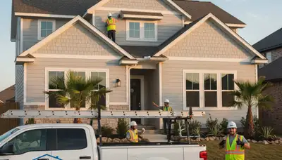 Vinyl siding installation by expert contractors in Dallas, TX homes
