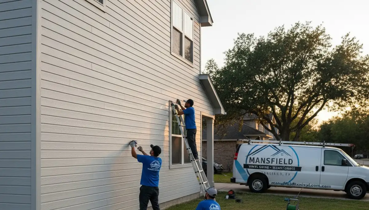 Professional vinyl siding installation by expert contractors in Dallas, TX