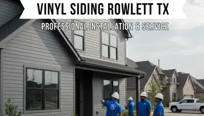 Vinyl siding installation by expert contractors in Dallas, TX homes and exterior renovations