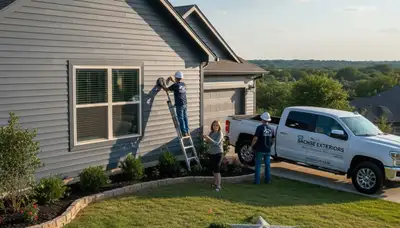 Professional vinyl siding installation by Dallas siding contractors in Dallas, TX