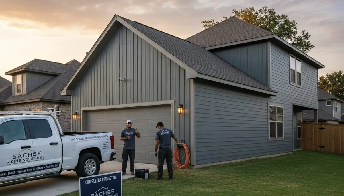 Professional vinyl siding installation by expert contractors in Dallas, TX